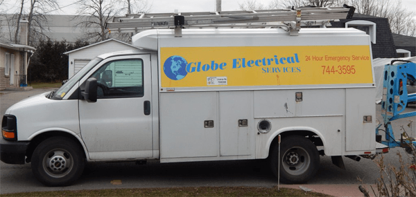 JD Globe Electrical Truck JD Globe Electrical Truck